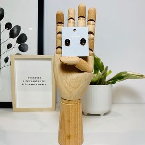 Kate Spade Black Diamond Earrings